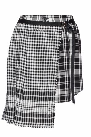Checked asymmetrical skirt, zdjęcie 1 Checked asymmetrical skirt od Diesel